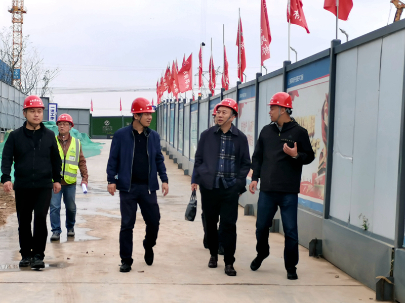 建工控股黨委委員、紀(jì)委書記、監(jiān)察專員王汪苗到桃花科創(chuàng)產(chǎn)業(yè)園項(xiàng)目調(diào)研督導(dǎo)工作3