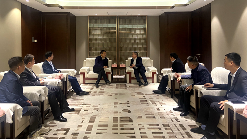 公司黨委書(shū)記、董事長(zhǎng)錢(qián)申春拜訪(fǎng)蕪湖市委副書(shū)記、市長(zhǎng)寧波2